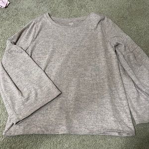 a.n.a light pink bell sleeve sweater size XL